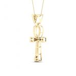 10K 0.50CT Diamond Pendant - Image 3