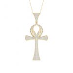 10K 0.90CT Diamond Pendant