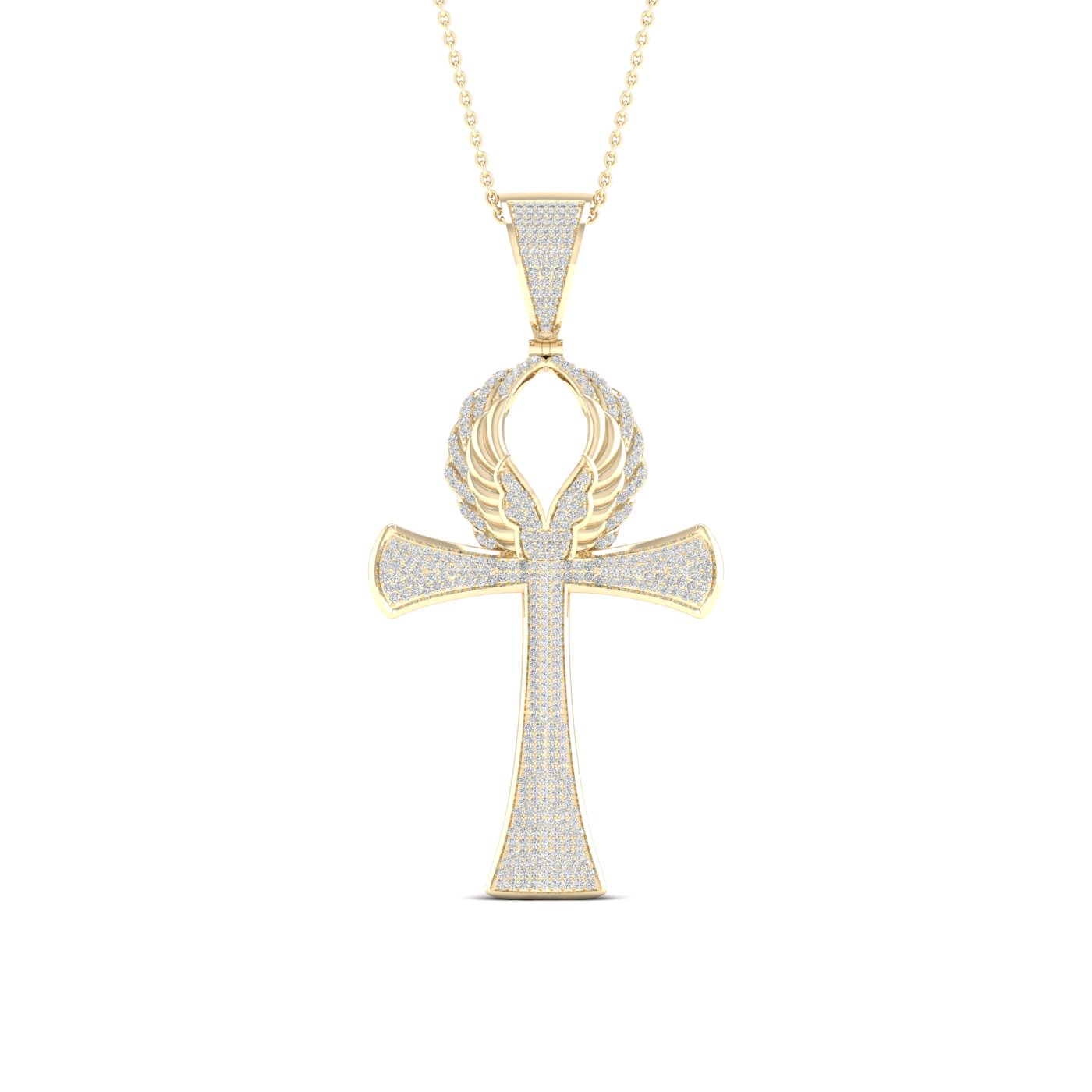 58239_1.jpg 10K 0.90CT Diamond Pendant - Image 1