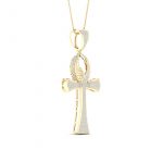 10K 0.90CT Diamond Pendant - Image 2