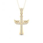 10K 0.43CT Diamond Pendant