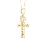 10K 0.70CT Diamond Pendant - Image 3