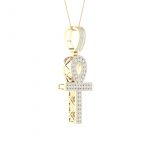 10K 0.50CT Diamond Pendant - Image 2