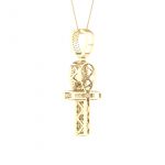 10K 0.50CT Diamond Pendant - Image 3