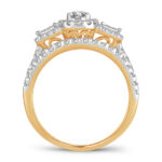 14K 1.00CT Diamond BRIDAL IRNG - Image 3