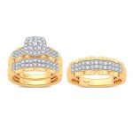 14K 1.25CT Diamond Trio Set - Image 2