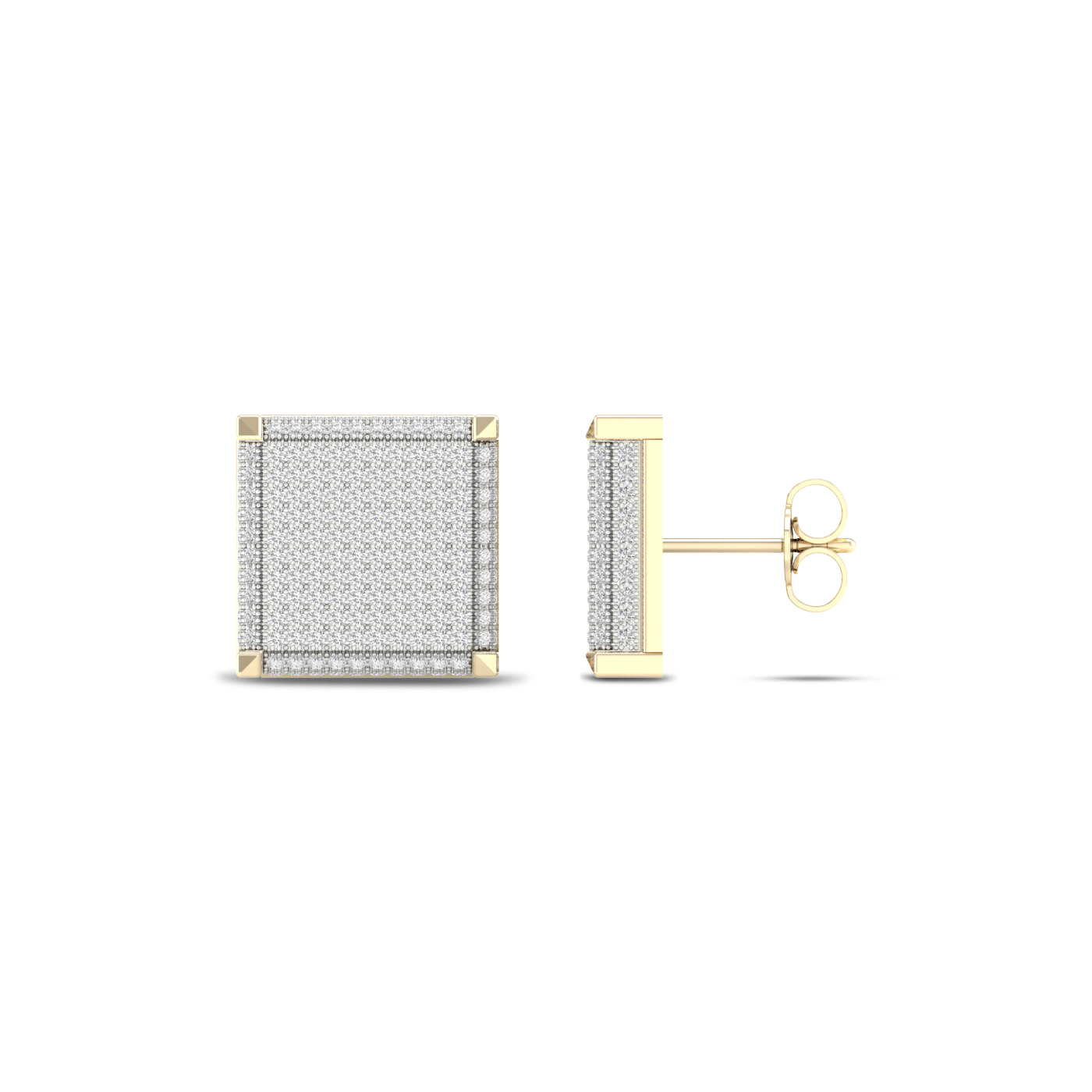 58920.jpg 10K 1.00CT Diamond Earring - Image 1