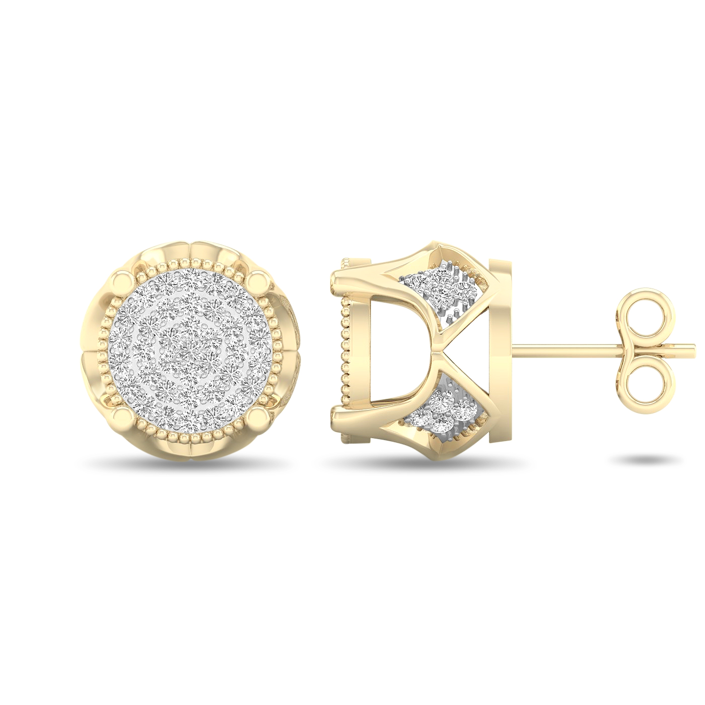 59149.jpg 10K 0.25CT Diamond Earring - Image 1