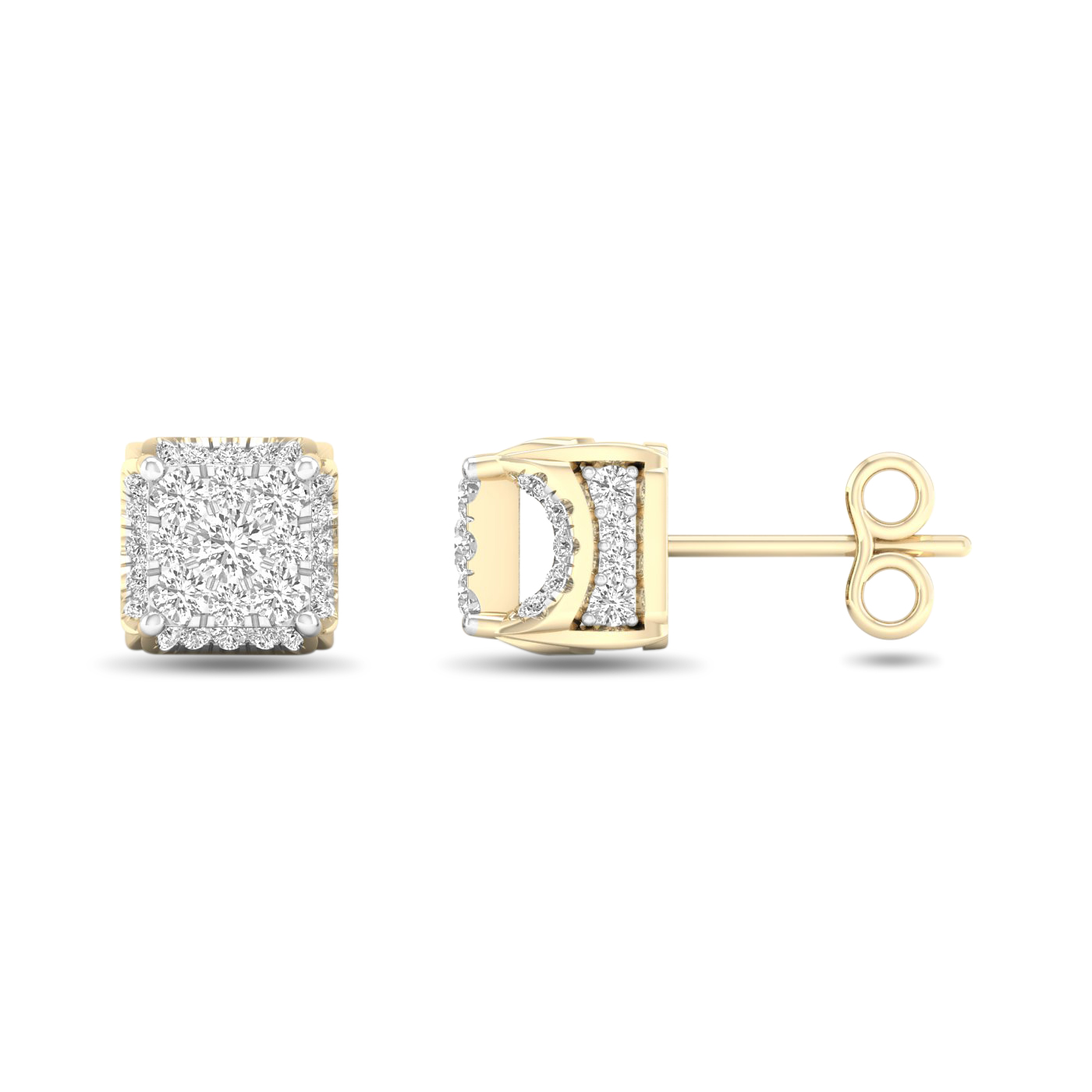 59155.jpg 10K 0.50CT Diamond Earring - Image 1