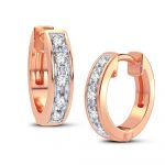 10K 0.05CT Diamond Earring - Image 2