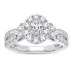 14K  1.00ct Diamond Engagement Ring