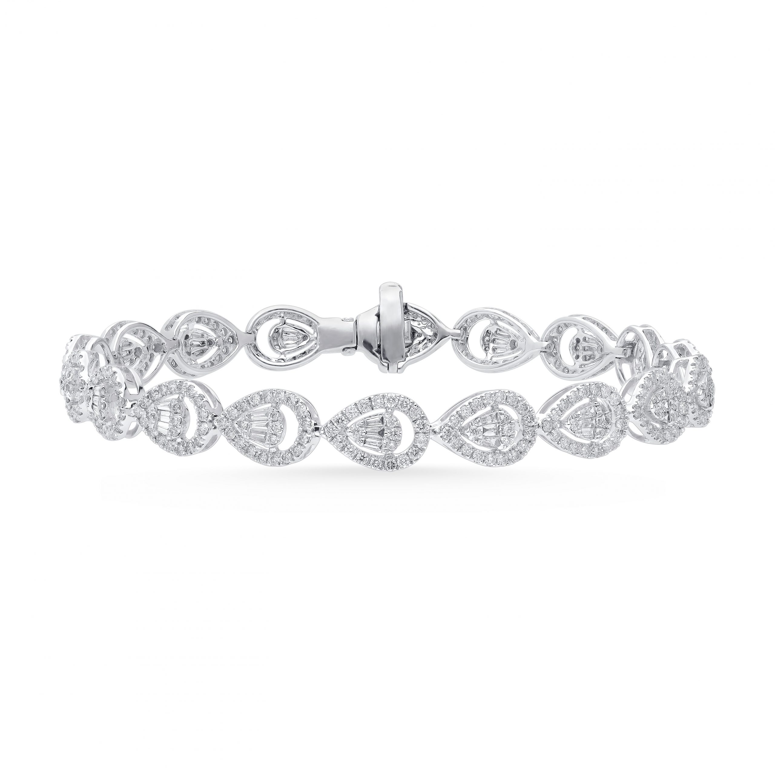 61259_1.jpg 14K 2.91ct Diamond Bracelet - Image 1