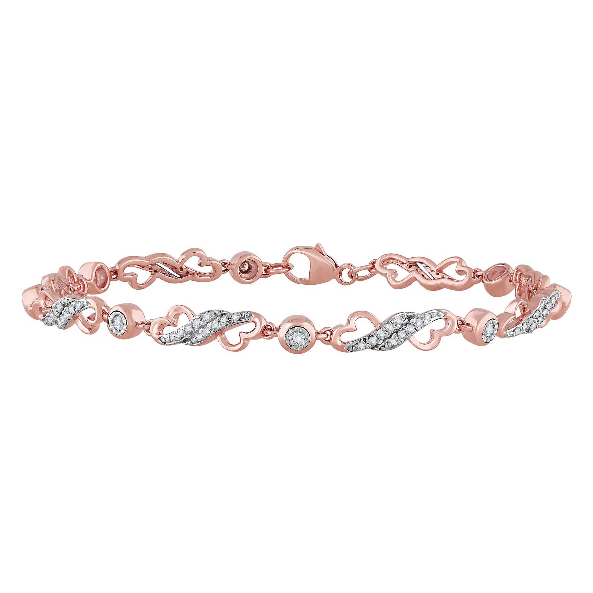 61296_1.jpg 10K 0.50ct Diamond Bracelet - Image 1