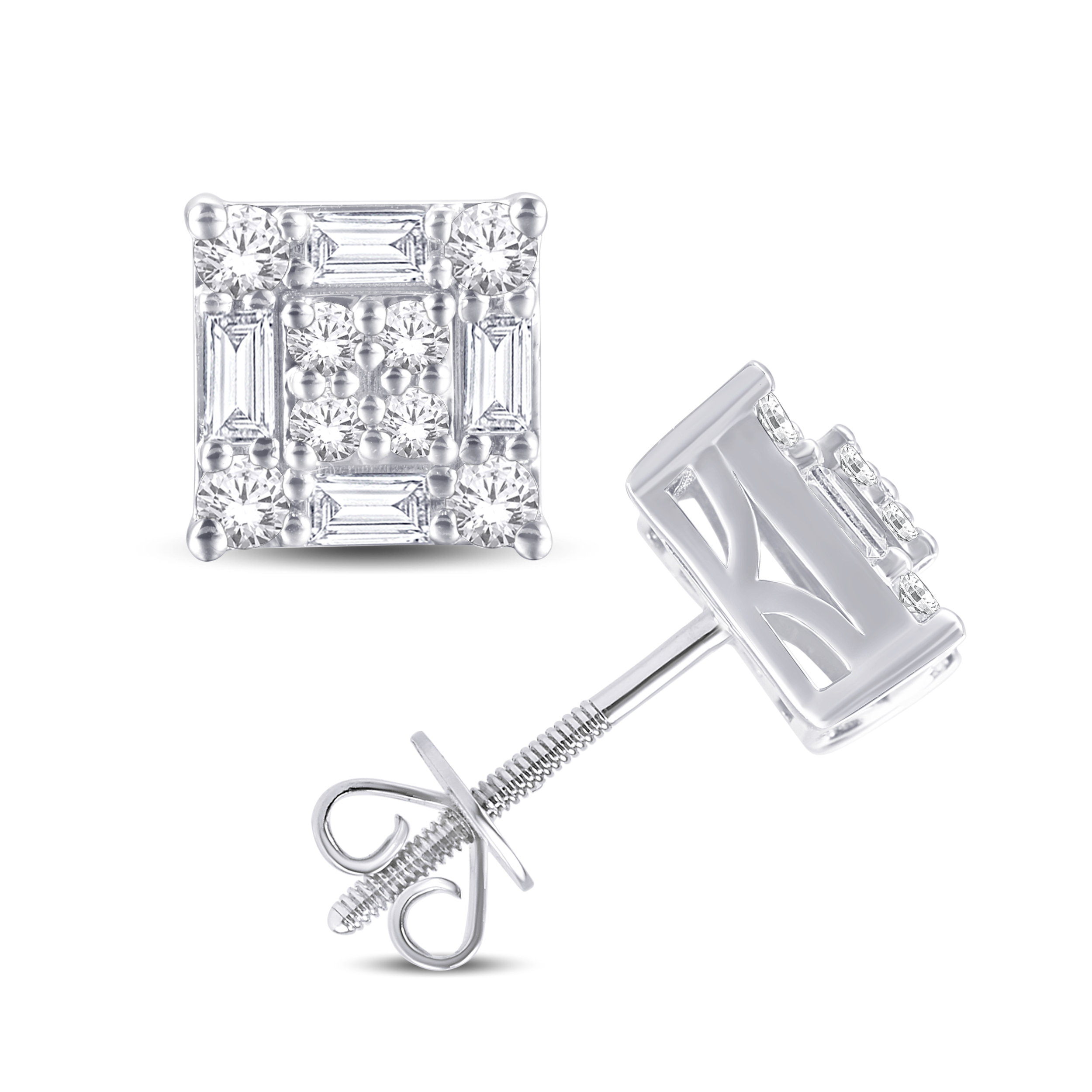 E7348.jpg 10KT-0.77CTW EARRINGS - Image 1