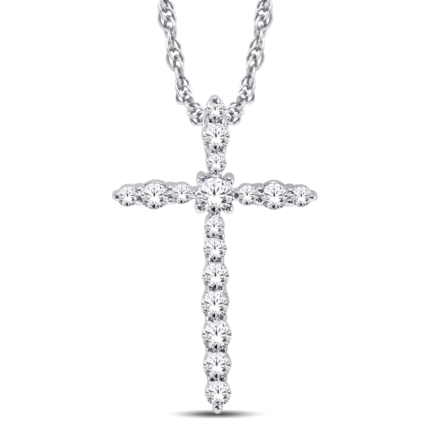 P5629.jpg 10KT-0.50CTW PENDANT - Image 1