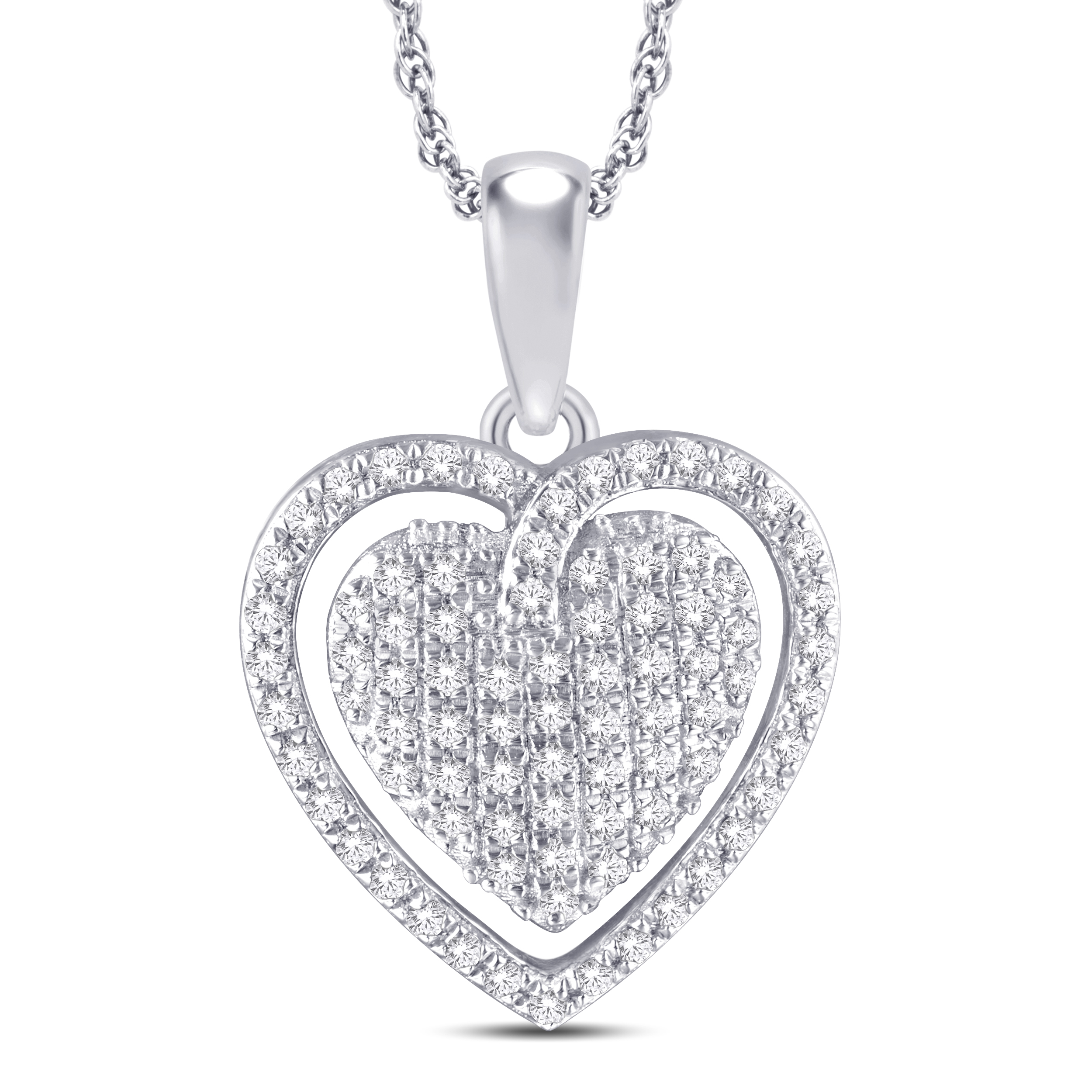 P6097.jpg 10KT-0.25CTW PENDANT - Image 1