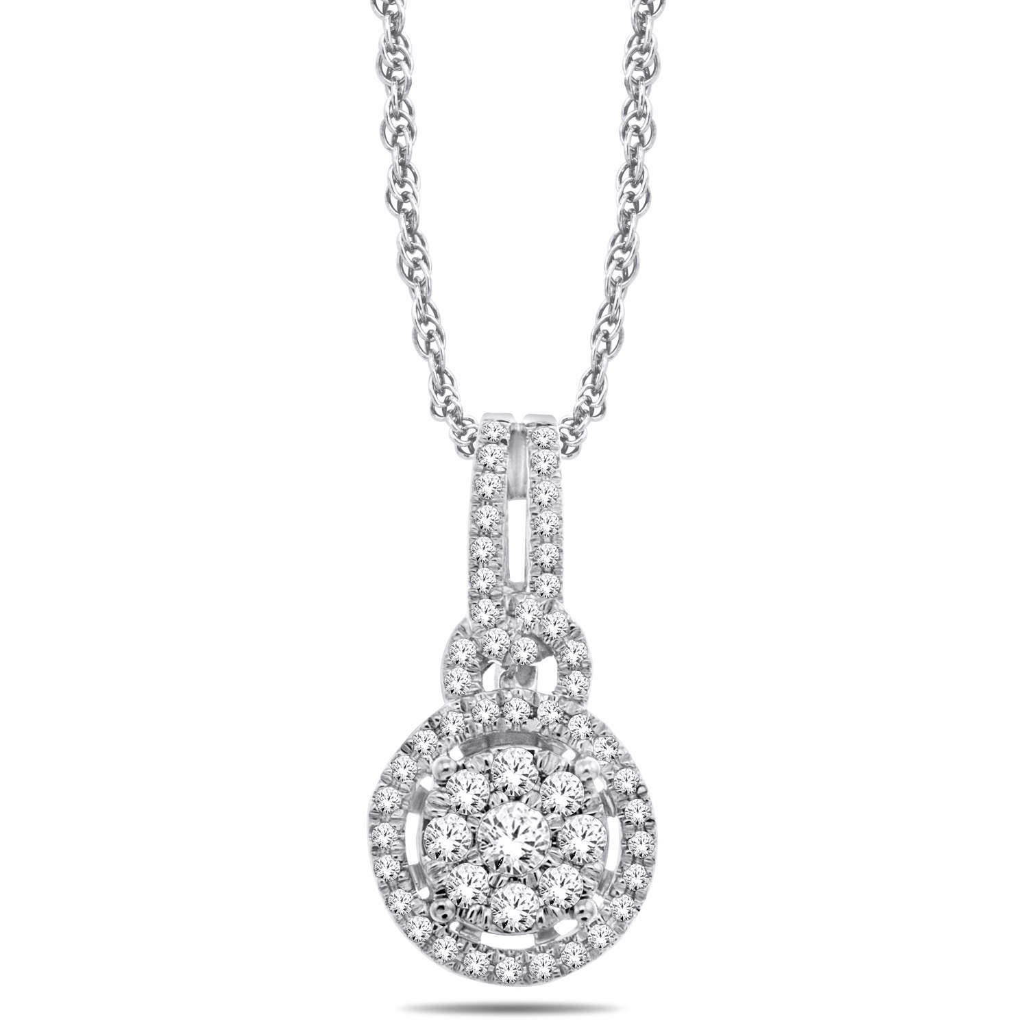 UDP0090.jpg 10KTGOLD 0.25CTW PENDANT(SET) - Image 1