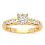 14K 0.35CT Diamond Ring