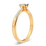 14K 0.15CT Diamond Ring - Image 2