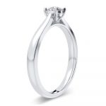 14K 0.10CT Diamond Ring - Image 2