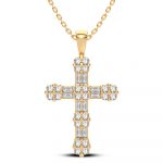14K 0.50CT Diamond Pendant