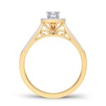 14K 0.21CT Diamond Ring - Image 3