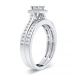 14K 0.42CT Diamond Bridal Ring - Image 2