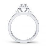14K 0.42CT Diamond Bridal Ring - Image 3