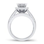 14K 1.50CT Diamond Bridal Ring - Image 3