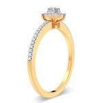 14K 0.16CT Diamond Ring - Image 2