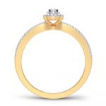 14K 0.16CT Diamond Ring - Image 3