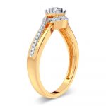 14K 0.20CT Diamond Ring - Image 2
