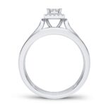 10K 0.42CT Diamond Bridal Ring - Image 3