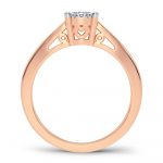 14K 0.10CT Diamond Ring - Image 3
