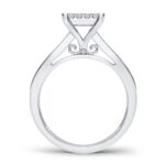 10K 0.42CT Diamond Bridal Ring - Image 3