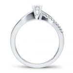 10K 0.15CT Diamond Ring - Image 3