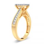 10K 0.42CT Diamond Bridal Ring - Image 2