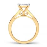10K 0.42CT Diamond Bridal Ring - Image 3