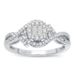 10K 0.25CT Diamond Ring