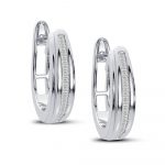 10K 0.13CT Diamond Earring