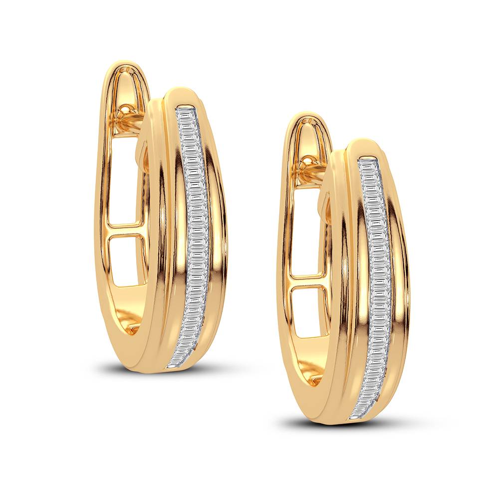 53026_1.jpg 10K 0.13CT Diamond Earring - Image 1