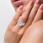 14K 0.75CT Diamond Bridal Ring - Image 4