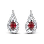 14K 0.16CT Diamond Earring - Image 2
