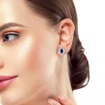14K 0.20CT Diamond Earring - Image 3