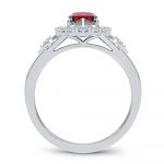 14K 0.10CT Diamond Ring - Image 3