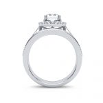 14K 0.75CT Diamond Bridal Ring - Image 3