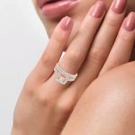 14K 0.75CT Diamond Bridal Ring - Image 4