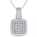 14K 0.20CT Diamond Pendant