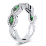 14K 0.20CT Diamond Band - Image 2