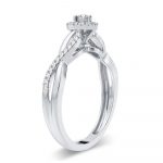 10K 0.20CT Diamond Ring - Image 2